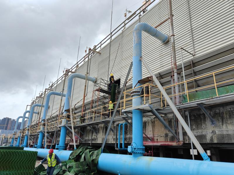 工業(yè)涼水塔電機風機更換軸承方案,涼水塔電機風機故障維修